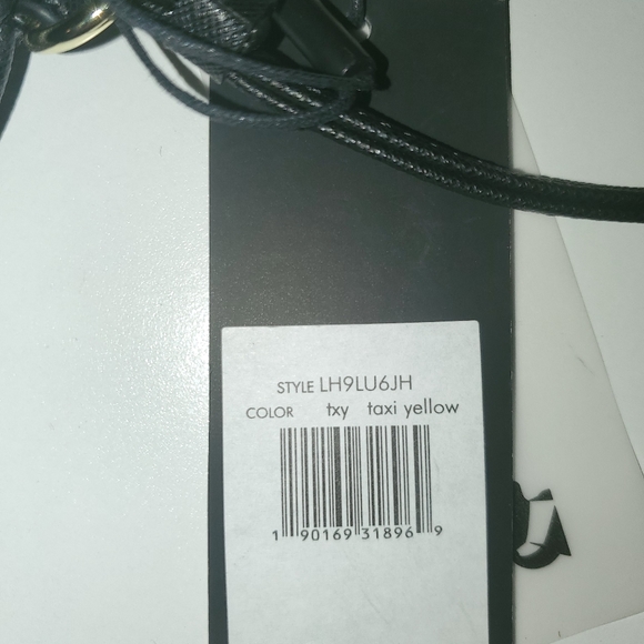 SOLD/KARL LAGERFELD PARIS Karl & Cat Black Yellow - Picture 2 of 8